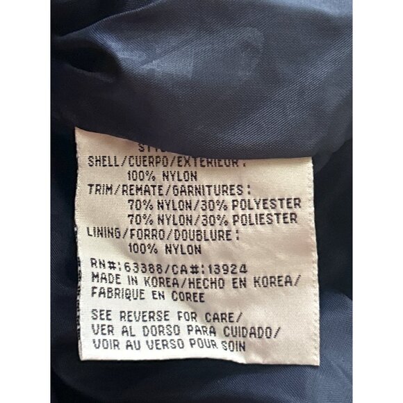 Vintage Logo Athletic NFL Team Super Bowl XXXII Navy Jacket XL Nylon Windbreaker - Picture 4 of 9